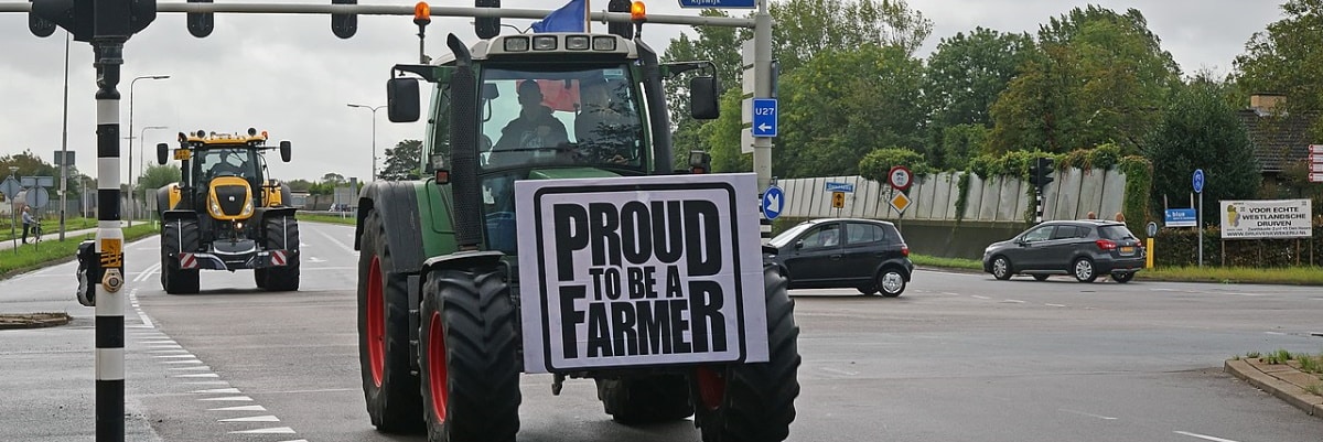 protesta agricoltori olandesi