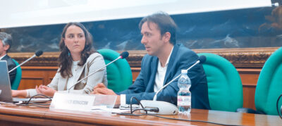 Lorenzo Bernasconi at the conference "Drugs, people, and terror: Illegal traffickings in the Mediterranean", sponsored by the Machiavelli Center for Political and Strategic Studies in Rome, Chamber of Deputies, 7th Nov. 2023